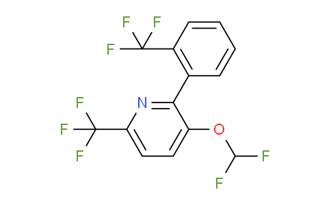 AM59308 | 1261769-26-9 | 3-(Difluoromethoxy)-6-(trifluoromethyl)-2-(2-(trifluoromethyl)phenyl)pyridine
