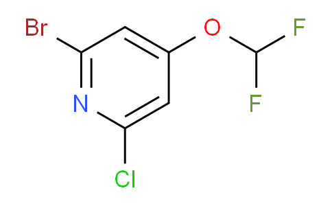 AM59329 | 1677685-21-0 | 2-Bromo-6-chloro-4-(difluoromethoxy)pyridine