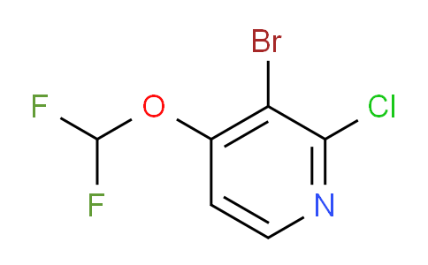 AM59330 | 1805137-37-4 | 3-Bromo-2-chloro-4-(difluoromethoxy)pyridine
