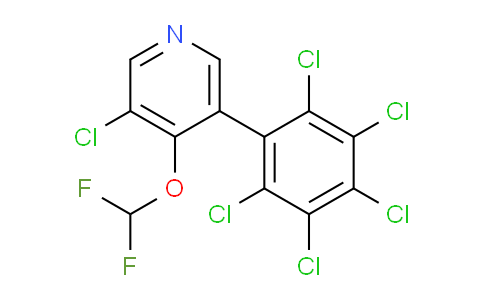 AM59386 | 1361479-21-1 | 3-Chloro-4-(difluoromethoxy)-5-(perchlorophenyl)pyridine