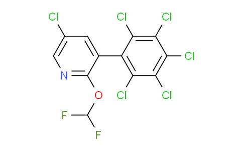 AM59387 | 1361648-34-1 | 5-Chloro-2-(difluoromethoxy)-3-(perchlorophenyl)pyridine