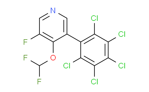 AM59390 | 1361554-21-3 | 4-(Difluoromethoxy)-3-fluoro-5-(perchlorophenyl)pyridine