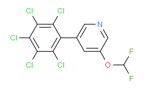 AM59398 | 1361600-25-0 | 3-(Difluoromethoxy)-5-(perchlorophenyl)pyridine