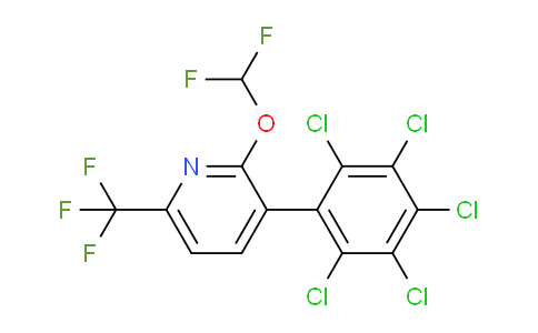 AM59403 | 1361531-04-5 | 2-(Difluoromethoxy)-3-(perchlorophenyl)-6-(trifluoromethyl)pyridine