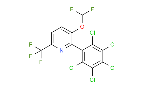 AM59404 | 1361579-72-7 | 3-(Difluoromethoxy)-2-(perchlorophenyl)-6-(trifluoromethyl)pyridine
