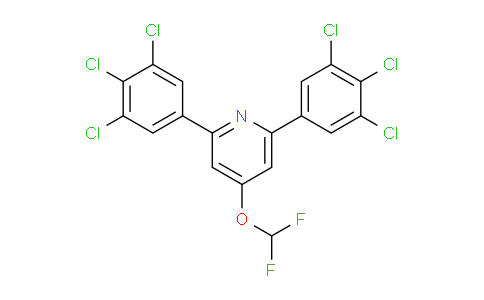 AM59408 | 1361485-55-3 | 2,6-Bis(3,4,5-trichlorophenyl)-4-(difluoromethoxy)pyridine