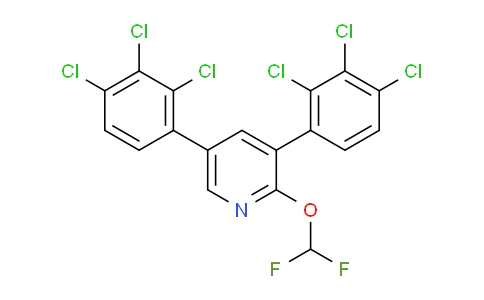 AM59409 | 1361515-37-8 | 3,5-Bis(2,3,4-trichlorophenyl)-2-(difluoromethoxy)pyridine