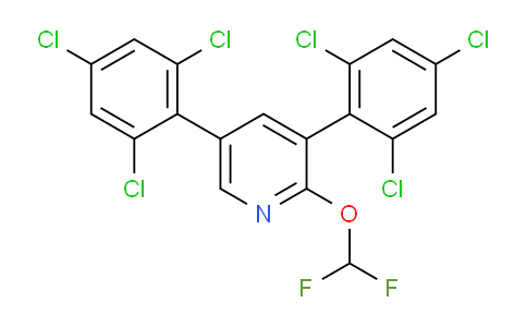 AM59411 | 1361558-73-7 | 3,5-Bis(2,4,6-trichlorophenyl)-2-(difluoromethoxy)pyridine