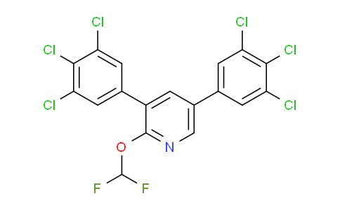 AM59413 | 1361660-60-7 | 3,5-Bis(3,4,5-trichlorophenyl)-2-(difluoromethoxy)pyridine
