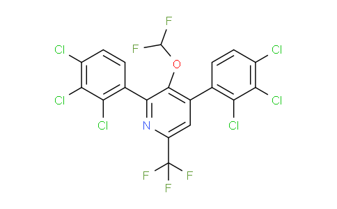 AM59415 | 1361586-94-8 | 2,4-Bis(2,3,4-trichlorophenyl)-3-(difluoromethoxy)-6-(trifluoromethyl)pyridine