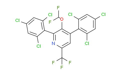 AM59416 | 1361560-54-4 | 2,4-Bis(2,4,6-trichlorophenyl)-3-(difluoromethoxy)-6-(trifluoromethyl)pyridine
