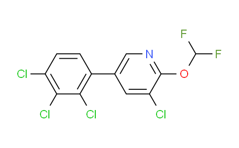 AM59418 | 1361668-32-7 | 3-Chloro-2-(difluoromethoxy)-5-(2,3,4-trichlorophenyl)pyridine