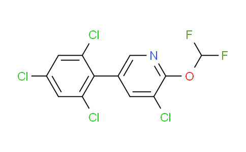 AM59419 | 1361517-39-6 | 3-Chloro-2-(difluoromethoxy)-5-(2,4,6-trichlorophenyl)pyridine
