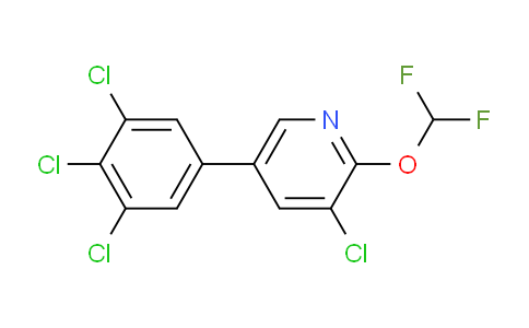 AM59420 | 1361663-03-7 | 3-Chloro-2-(difluoromethoxy)-5-(3,4,5-trichlorophenyl)pyridine