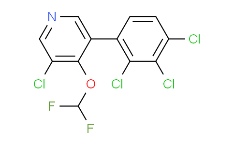 AM59421 | 1361541-82-3 | 3-Chloro-4-(difluoromethoxy)-5-(2,3,4-trichlorophenyl)pyridine