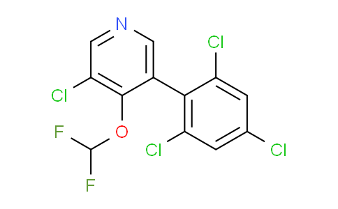 AM59422 | 1361524-22-2 | 3-Chloro-4-(difluoromethoxy)-5-(2,4,6-trichlorophenyl)pyridine