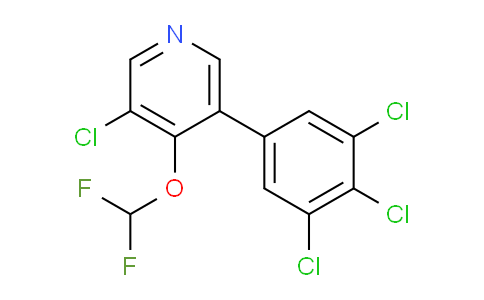 AM59423 | 1361578-22-4 | 3-Chloro-4-(difluoromethoxy)-5-(3,4,5-trichlorophenyl)pyridine