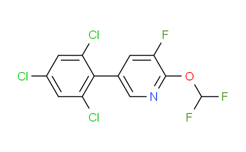 AM59428 | 1361517-01-2 | 2-(Difluoromethoxy)-3-fluoro-5-(2,4,6-trichlorophenyl)pyridine