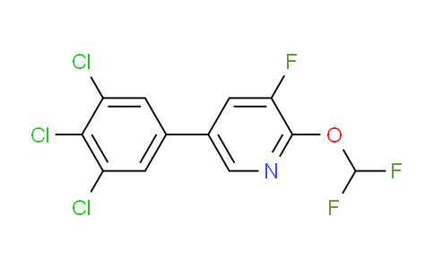 AM59429 | 1361586-30-2 | 2-(Difluoromethoxy)-3-fluoro-5-(3,4,5-trichlorophenyl)pyridine
