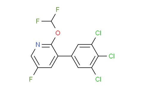 AM59432 | 1361518-14-0 | 2-(Difluoromethoxy)-5-fluoro-3-(3,4,5-trichlorophenyl)pyridine