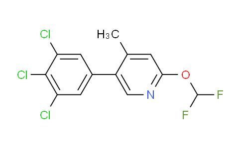 AM59441 | 1361600-38-5 | 2-(Difluoromethoxy)-4-methyl-5-(3,4,5-trichlorophenyl)pyridine