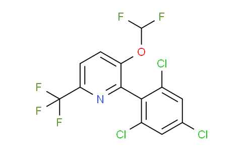 AM59476 | 1361664-67-6 | 3-(Difluoromethoxy)-2-(2,4,6-trichlorophenyl)-6-(trifluoromethyl)pyridine
