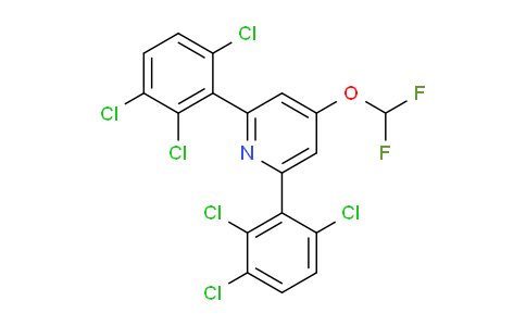 AM59482 | 1361491-59-9 | 2,6-Bis(2,3,6-trichlorophenyl)-4-(difluoromethoxy)pyridine