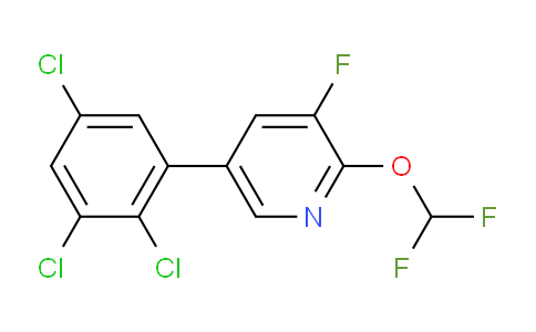 AM59495 | 1361496-57-2 | 2-(Difluoromethoxy)-3-fluoro-5-(2,3,5-trichlorophenyl)pyridine