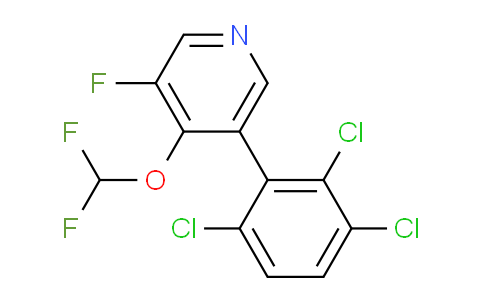 AM59500 | 1361671-54-6 | 4-(Difluoromethoxy)-3-fluoro-5-(2,3,6-trichlorophenyl)pyridine