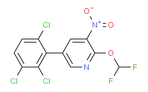 AM59506 | 1361734-96-4 | 2-(Difluoromethoxy)-3-nitro-5-(2,3,6-trichlorophenyl)pyridine