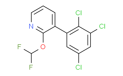 2-(Difluoromethoxy)-3-(2,3,5-trichlorophenyl)pyridine