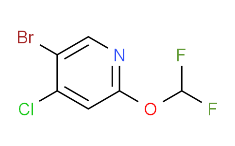 5-Bromo-4-chloro-2-(difluoromethoxy)pyridine