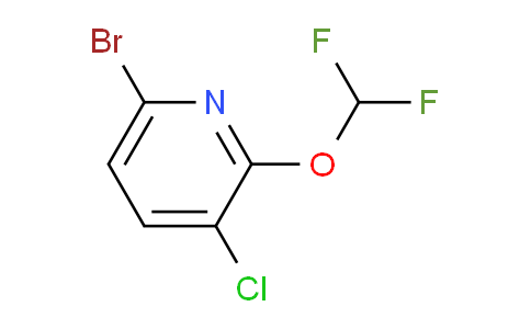 6-Bromo-3-chloro-2-(difluoromethoxy)pyridine