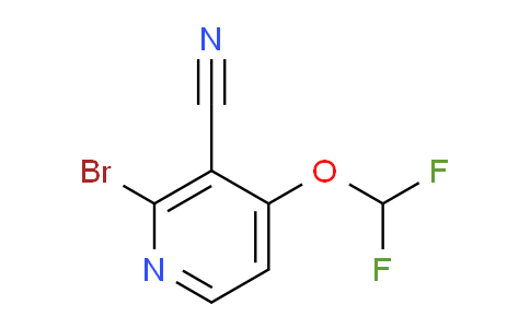 2-Bromo-4-(difluoromethoxy)nicotinonitrile