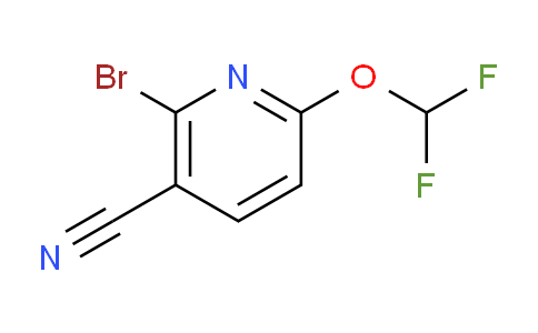 2-Bromo-6-(difluoromethoxy)nicotinonitrile