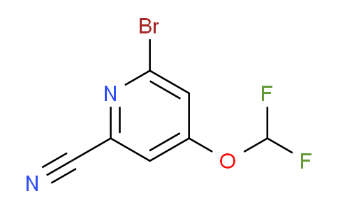 6-Bromo-4-(difluoromethoxy)picolinonitrile