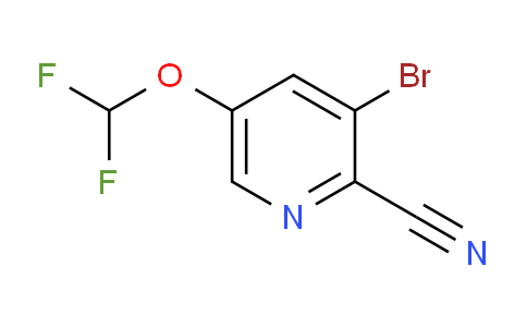 3-Bromo-5-(difluoromethoxy)picolinonitrile
