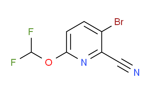 3-Bromo-6-(difluoromethoxy)picolinonitrile