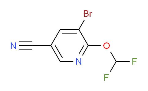 5-Bromo-6-(difluoromethoxy)nicotinonitrile