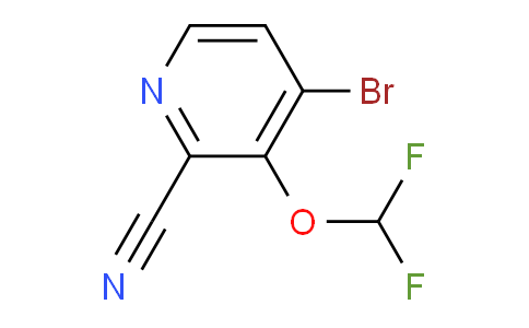 AM59579 | 1805585-62-9 | 4-Bromo-3-(difluoromethoxy)picolinonitrile