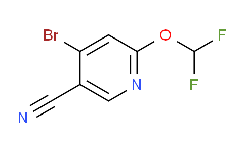 AM59584 | 1807019-63-1 | 4-Bromo-6-(difluoromethoxy)nicotinonitrile