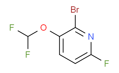 AM59593 | 1807173-14-3 | 2-Bromo-3-difluoromethoxy-6-fluoropyridine