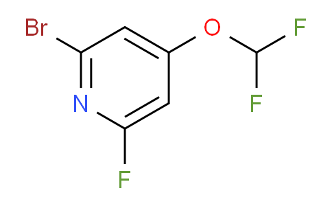 AM59596 | 1805023-88-4 | 2-Bromo-4-difluoromethoxy-6-fluoropyridine