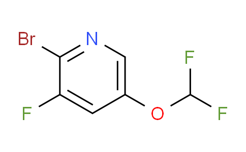 AM59597 | 1804910-51-7 | 2-Bromo-5-difluoromethoxy-3-fluoropyridine