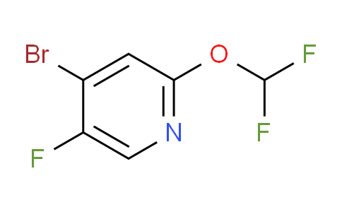 4-Bromo-2-difluoromethoxy-5-fluoropyridine