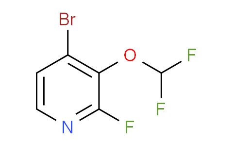 4-Bromo-3-difluoromethoxy-2-fluoropyridine