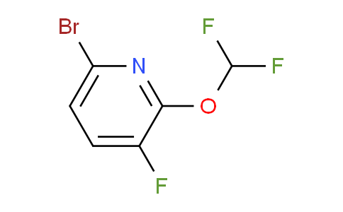 AM59616 | 1807168-31-5 | 6-Bromo-2-difluoromethoxy-3-fluoropyridine