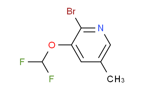 AM59619 | 1807115-63-4 | 2-Bromo-3-difluoromethoxy-5-methylpyridine