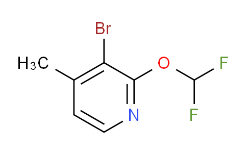 AM59628 | 1807115-72-5 | 3-Bromo-2-difluoromethoxy-4-methylpyridine