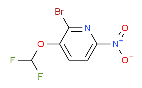 AM59639 | 1807193-86-7 | 2-Bromo-3-difluoromethoxy-6-nitropyridine